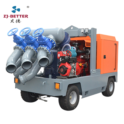 柴油機移動排水泵車