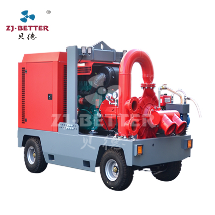 柴油機移動排水泵車